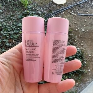 lot of 2: ESTEE LAUDER Soft Clean Infusion lotion 1 oz 30 ml each